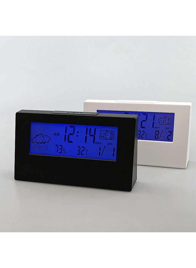 Electronic Clock Black 14.00*3.50*8.00cm - Image 5