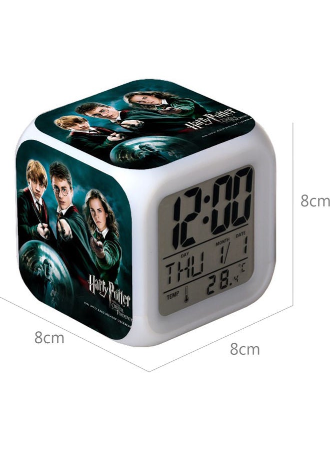 Electronic Clock Black/White 9.00*9.00*9.00cm - Image 2