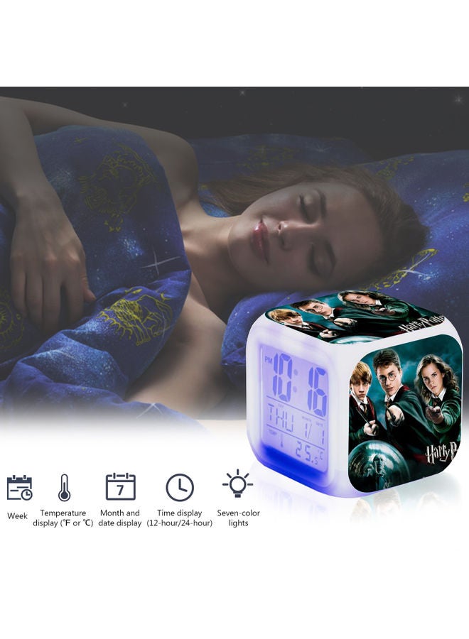 Electronic Clock Black/White 9.00*9.00*9.00cm - Image 3