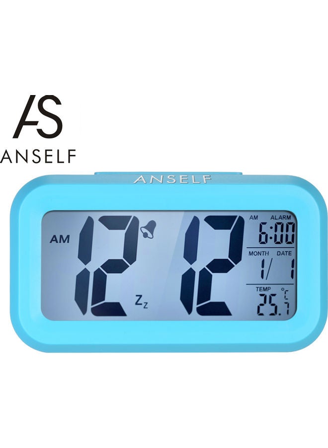Digital Clock Blue 14.90*5.50*9.00cm - Image 1