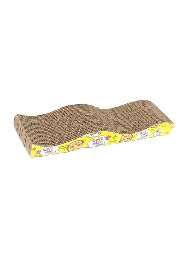 Corrugated Scratch Pad Grey/Yellow - Image 2