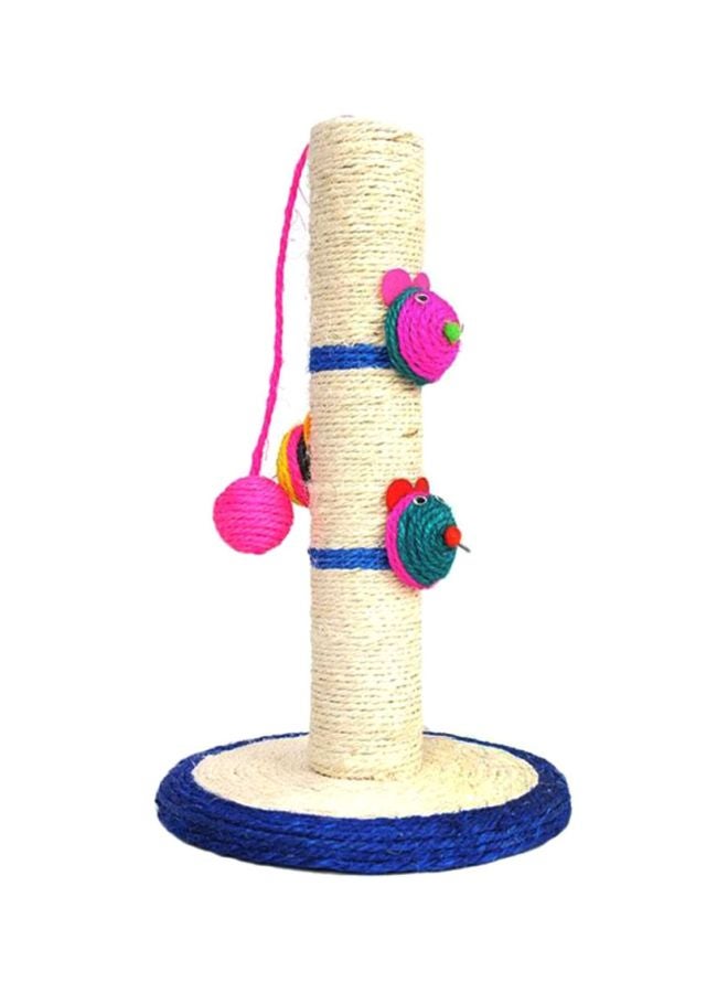 لوح مزود بقائم للخربشة بيج/أزرق/وردي 40x24x6.5سم - Image 1