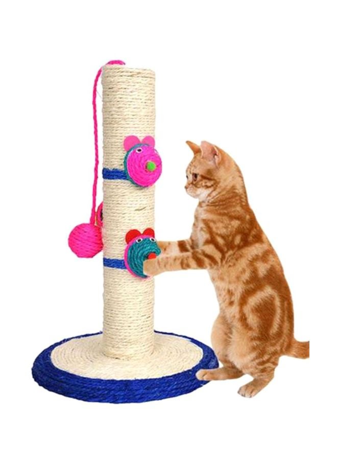 لوح مزود بقائم للخربشة بيج/أزرق/وردي 40x24x6.5سم - Image 3