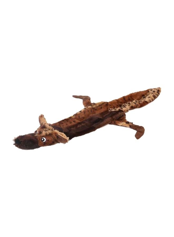 لعبة محشوة قابلة للمضغ للكلاب بني 60سم - Image 1