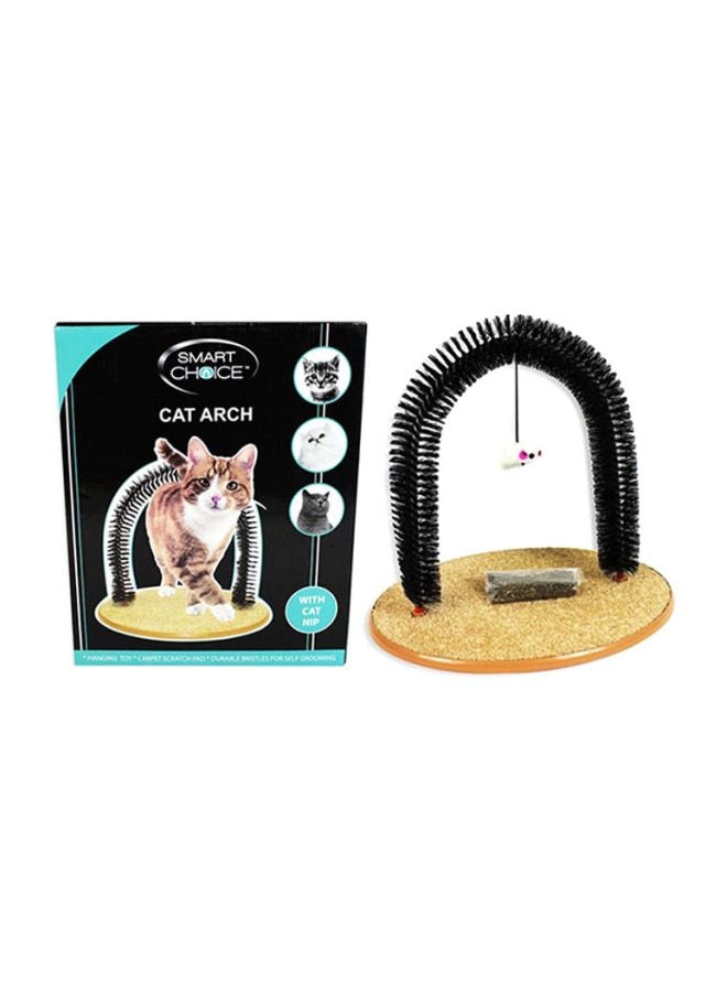 Cat Scratcher With Catnip Black 50cm - Image 1