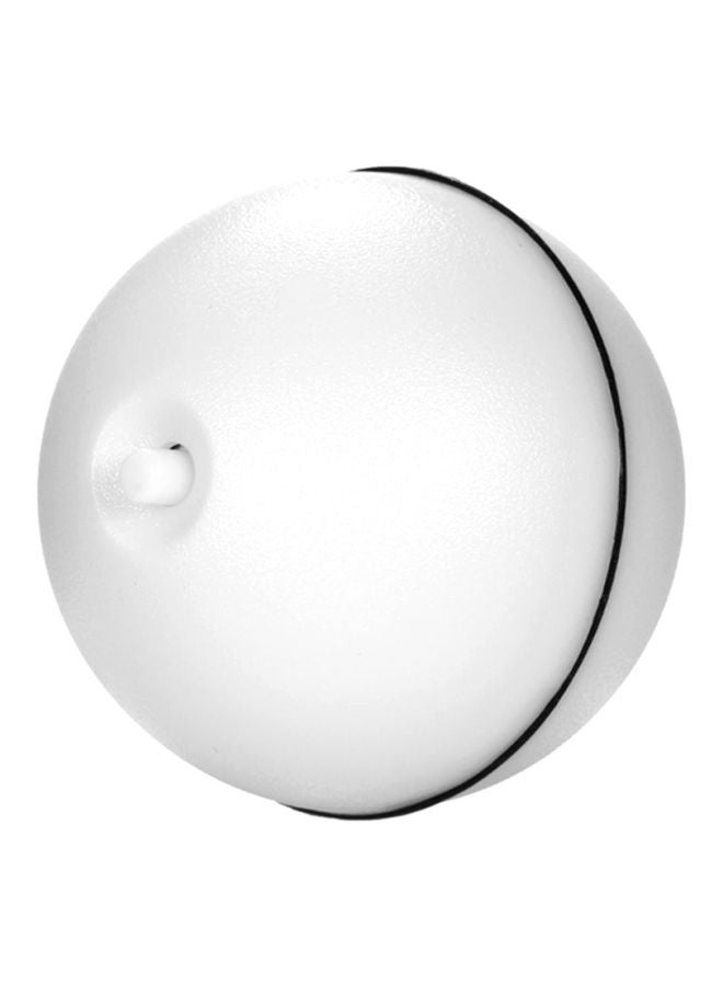 Generic LED Rolling Ball Toy White/Black 13.5 x 11.6cm - Image 1