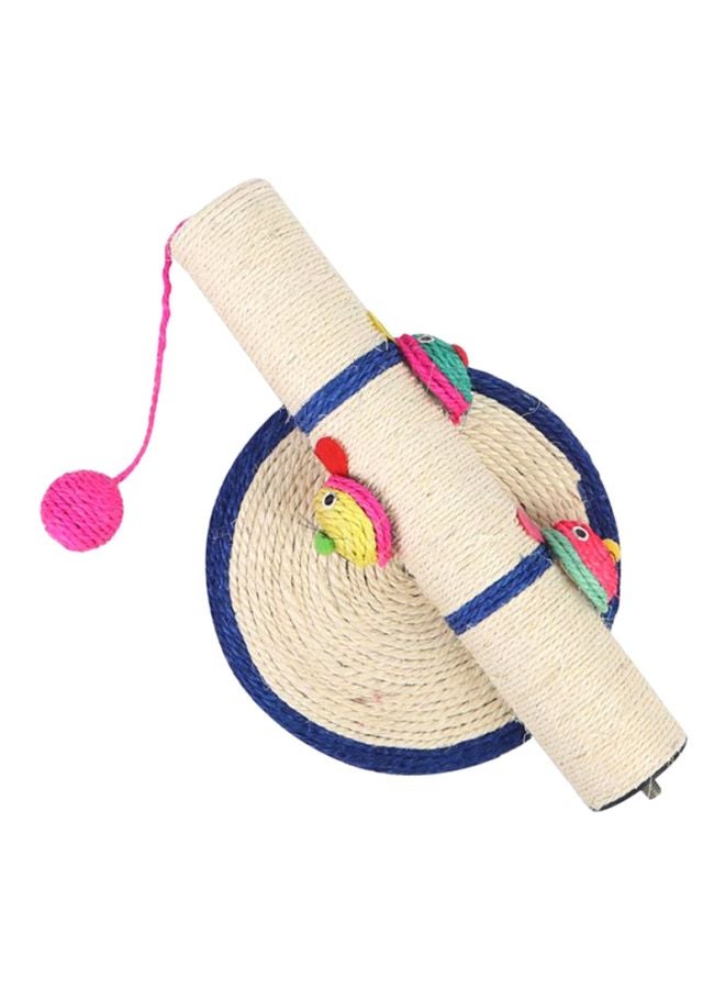 Scratching Post Tree Tower Beige/Blue/Green - Image 2