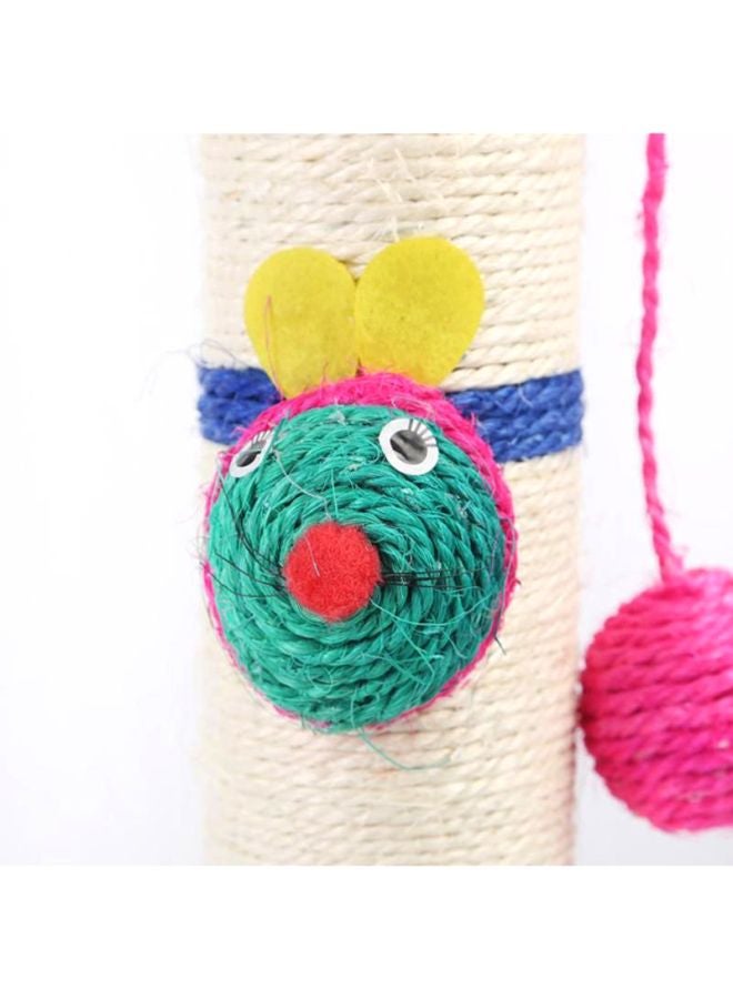 Scratching Post Tree Tower Beige/Blue/Green - Image 3