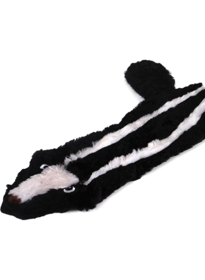 لعبة مضغ مخملية للكلاب أسود/وردي 60سم - Image 2