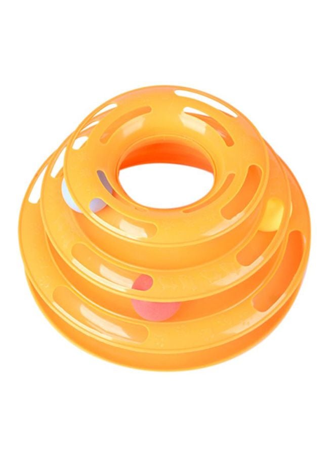 دمية دوارة من 3 طبقات برتقالي/أصفر/وردي - Image 2