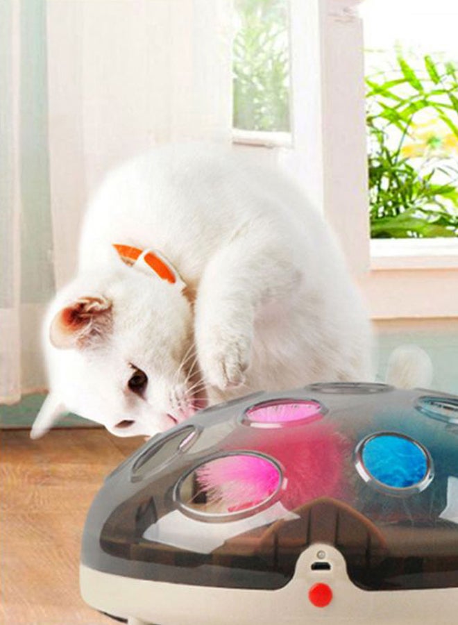 لعبة هزازة كهربائية بيج / رمادي 4.13 x 9.65سم - Image 2