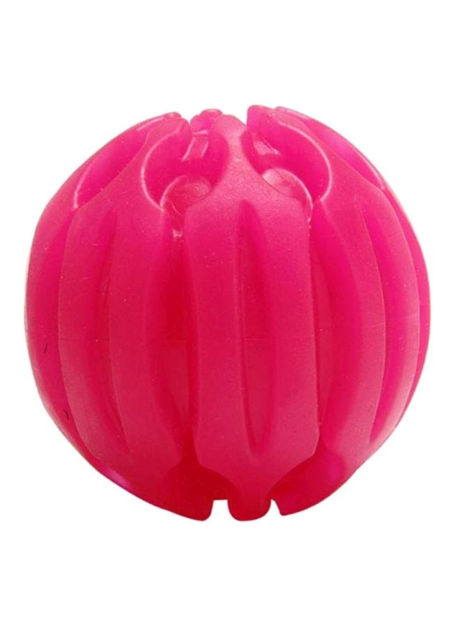 LED Bite Toy Ball Pink M - Image 1