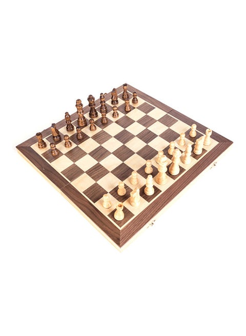 Wooden Magnetic Chess Board