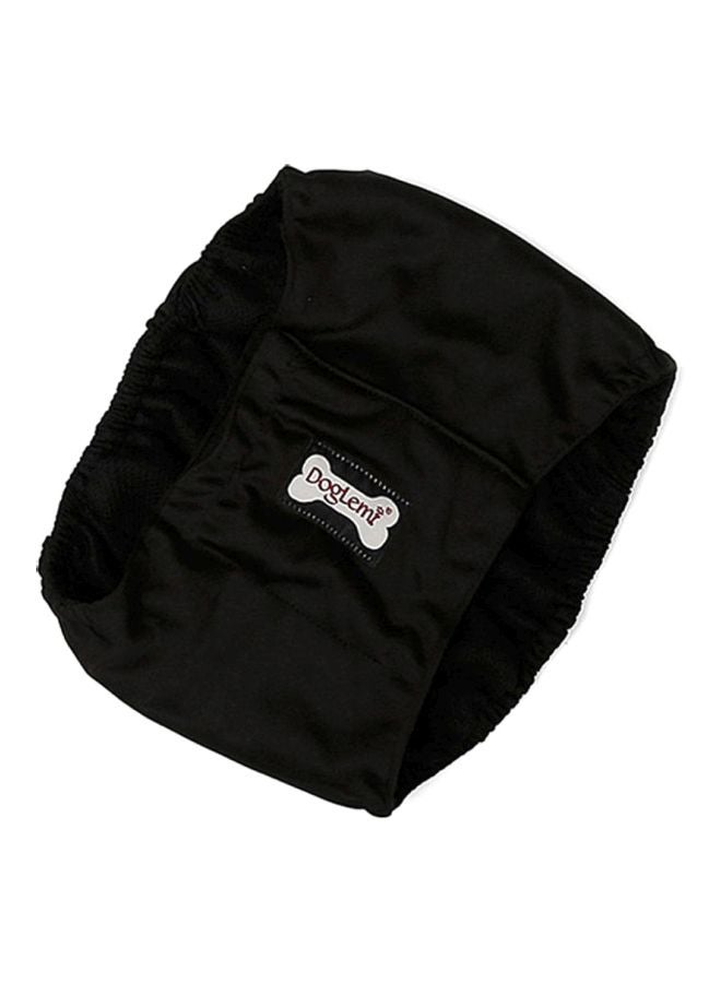Toilet Training Waterproof Dog Physiological Pant Black 25x18cm - Image 2