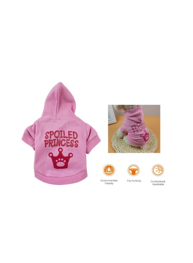 Generic Pet Hooded T-Shirt Pink M - Image 2