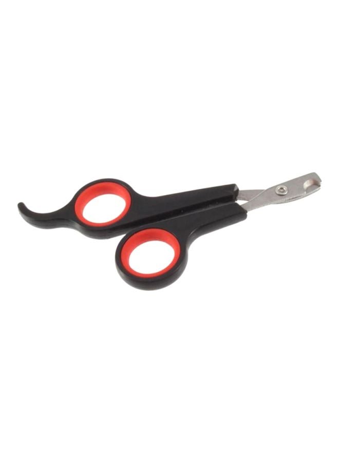 Pet Nail Clipper Black/Silver/Red - Image 1