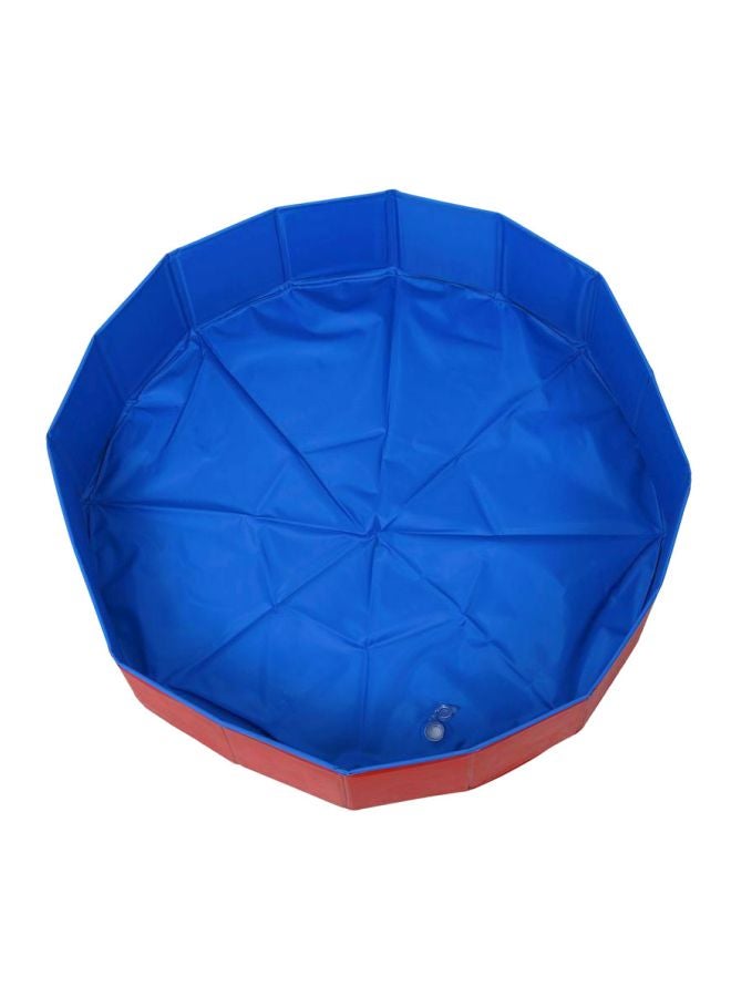 حوض سباحة قابل للطي أحمر/أزرق 80x20سم - Image 1