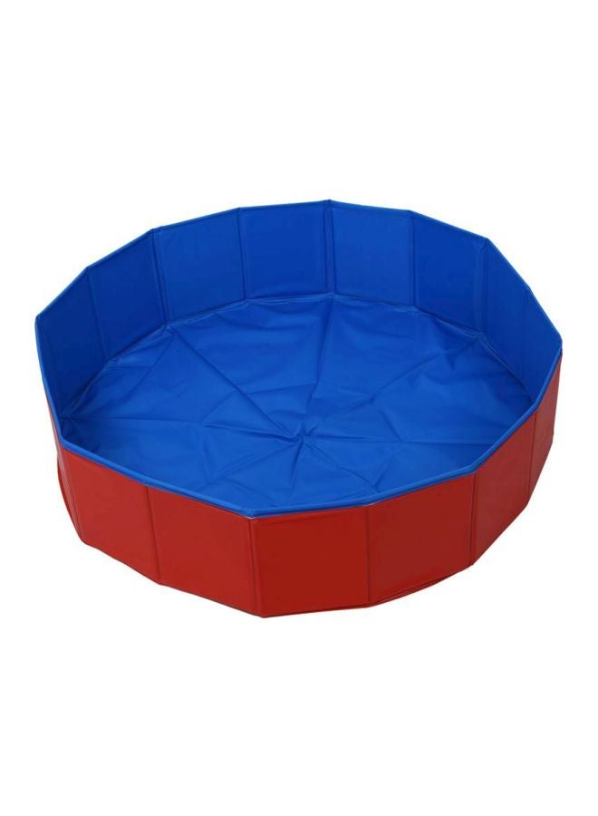 حوض سباحة قابل للطي أحمر/أزرق 80x20سم - Image 2