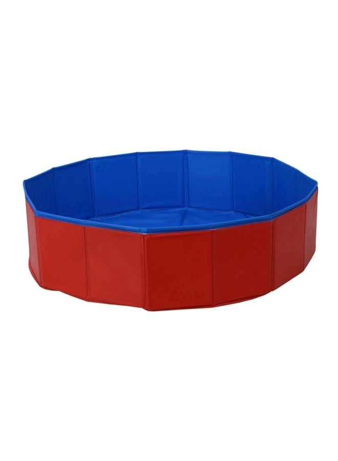 حوض سباحة قابل للطي أحمر/أزرق 80x20سم - Image 4