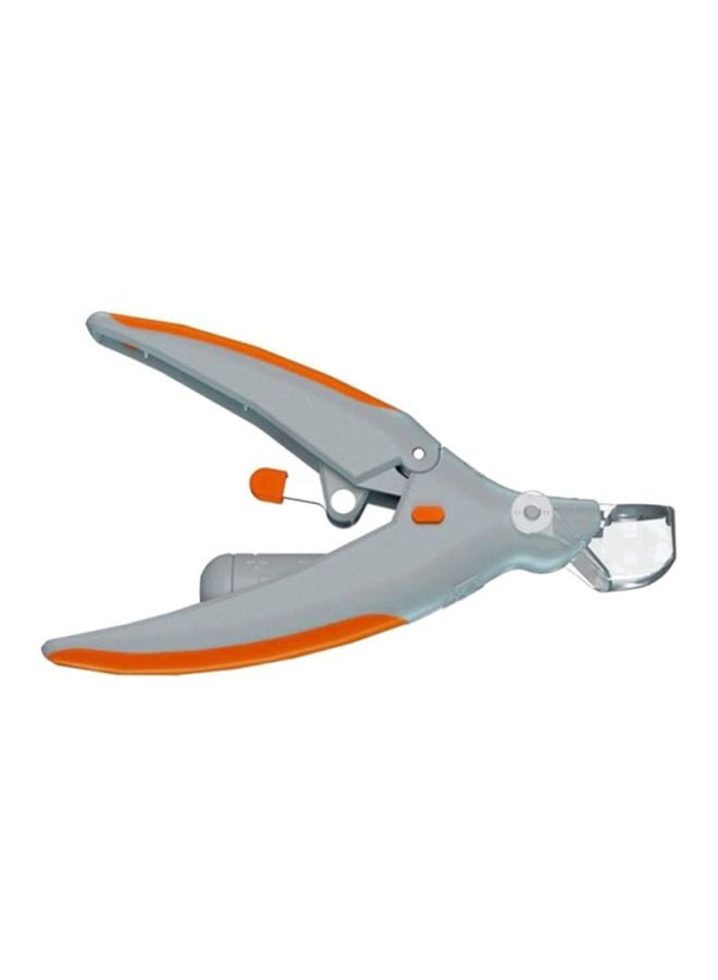 Nail Trimmer With LED Light Silver/Orange - Image 1
