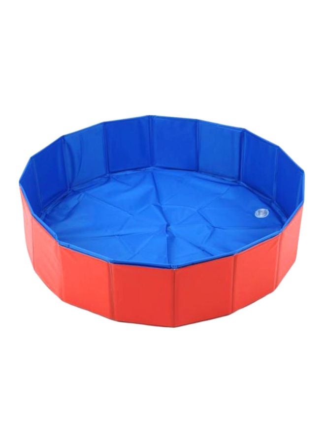 حوض سباحة قابل للطي أحمر/أزرق 80x20سم - Image 1