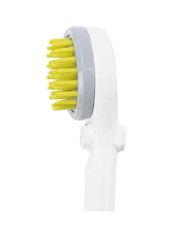 Combing Shower Sprayer Grey/White/Green 28x6x9cm - Image 1