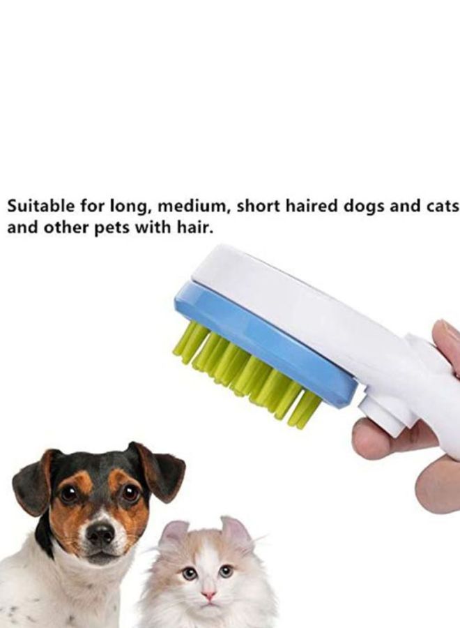 Combing Shower Sprayer Blue/White/Green 28x6x9cm - Image 2