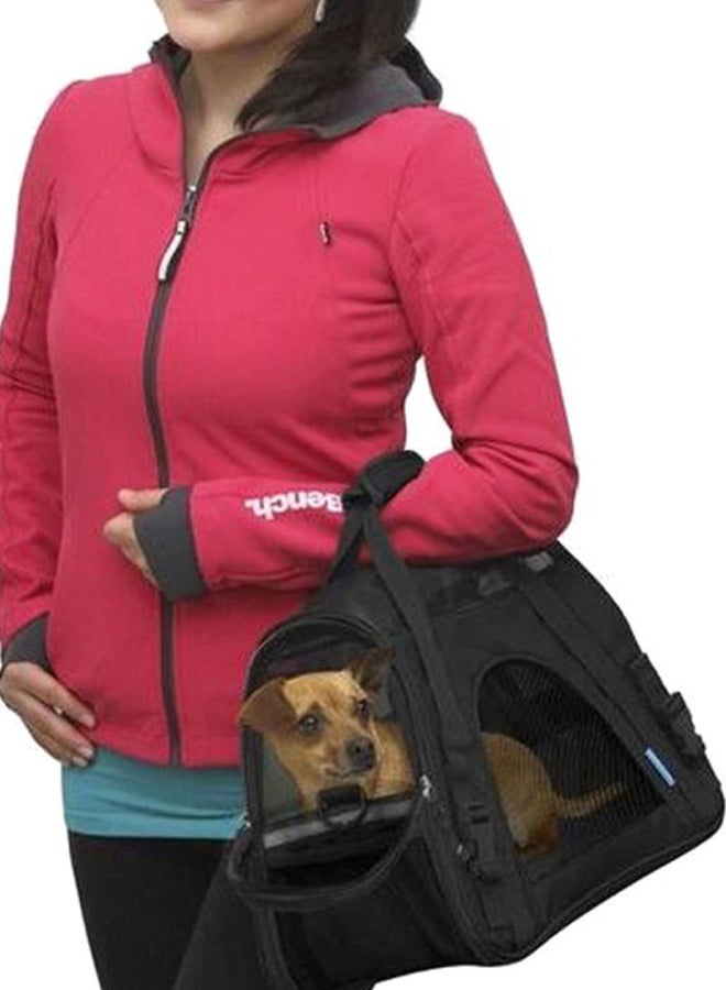 Pet Carrier Bag Black - Image 3