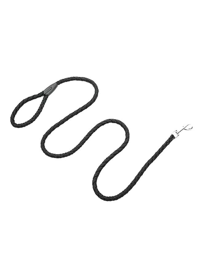 5-Ft Long Walking Dog Rope Black - Image 1