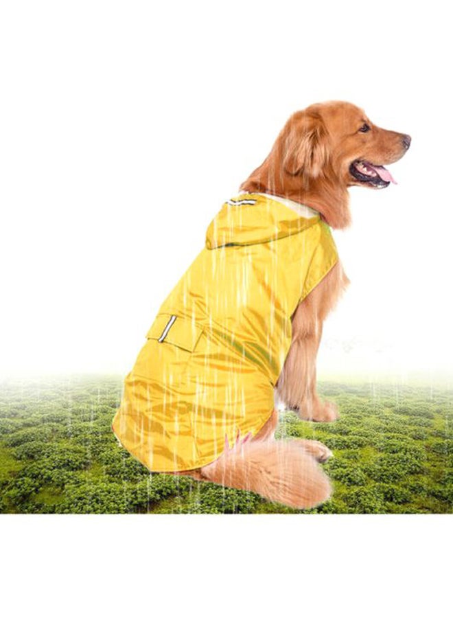 Dog Rain Coat Yellow - Image 2