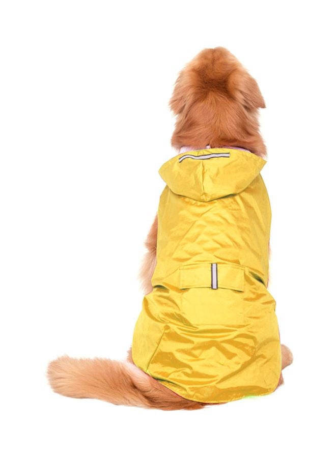 Dog Rain Coat Yellow - Image 3