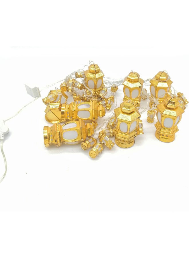 LED Eid And Ramadan String Light Yellow - Image 1