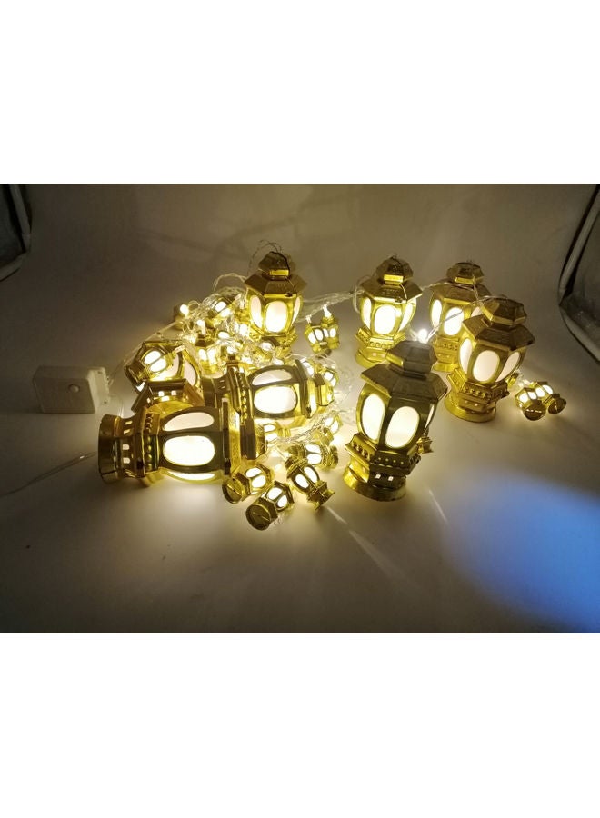 LED Eid And Ramadan String Light Yellow - Image 2