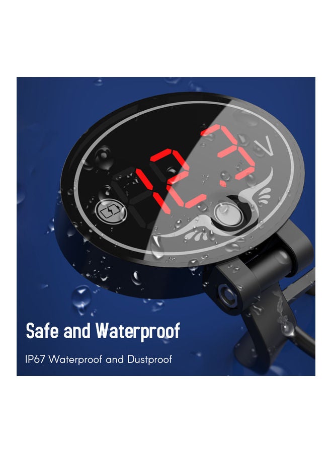 Waterproof LED Motorcycle Voltmeter - Image 2