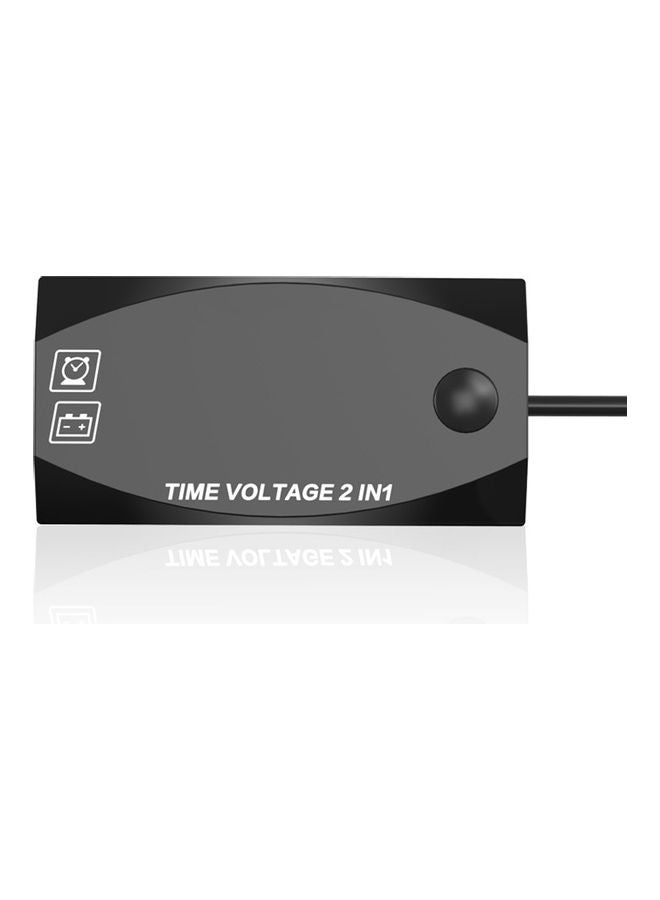 Multifunction 2 In 1 Motorcycle Voltmeter - Image 4