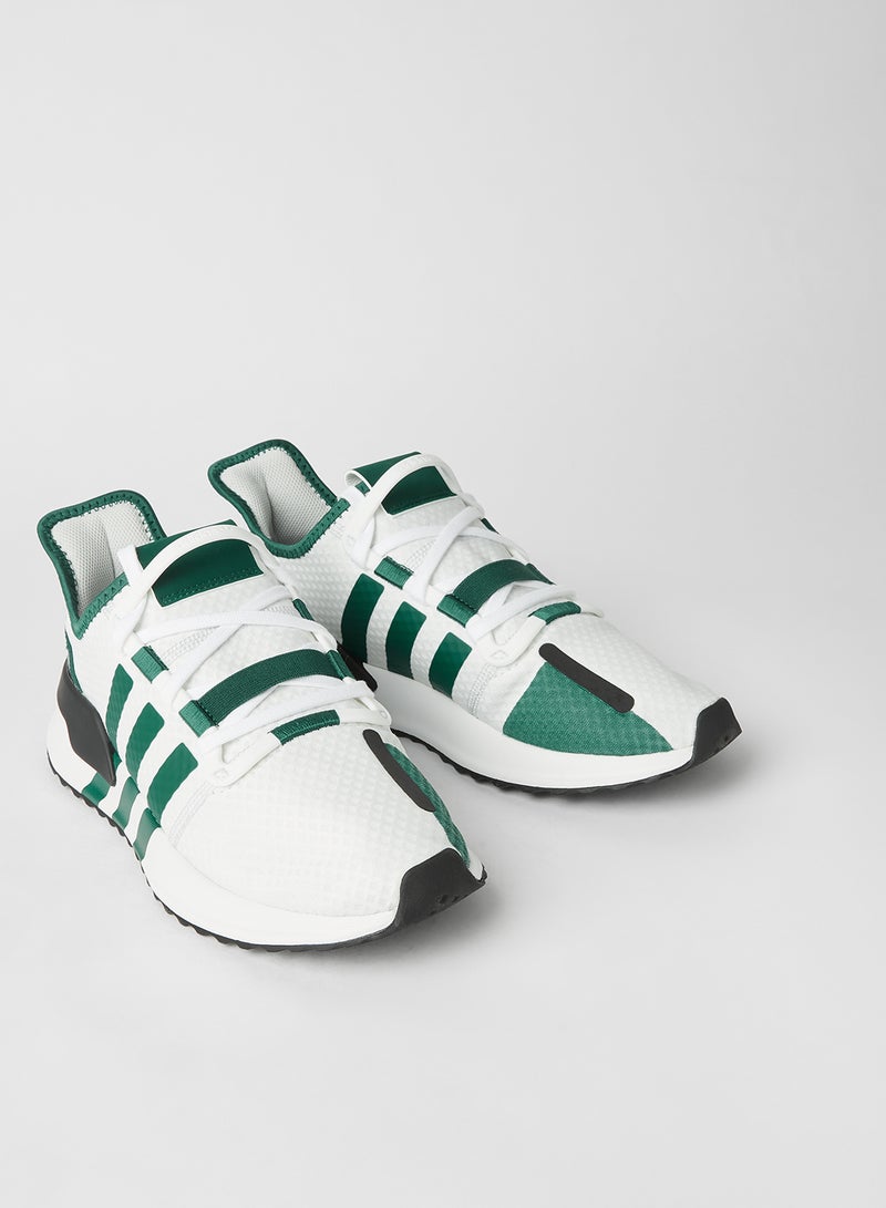 adidas Originals - U_Path Run Shoes White/Green/Black - Image 1