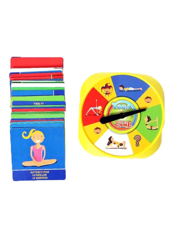 بيوينتي لعبة البطاقات التفاعلية مع مؤشر دوار لاختيار وضعية اليوجا - Image 1
