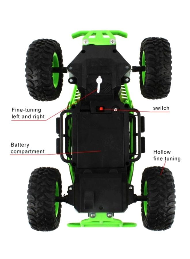Voberry 1:16 Remote Control Alloy 2WD Off-Road Monster Buggy Crawler Off Road Car Toy - Image 4