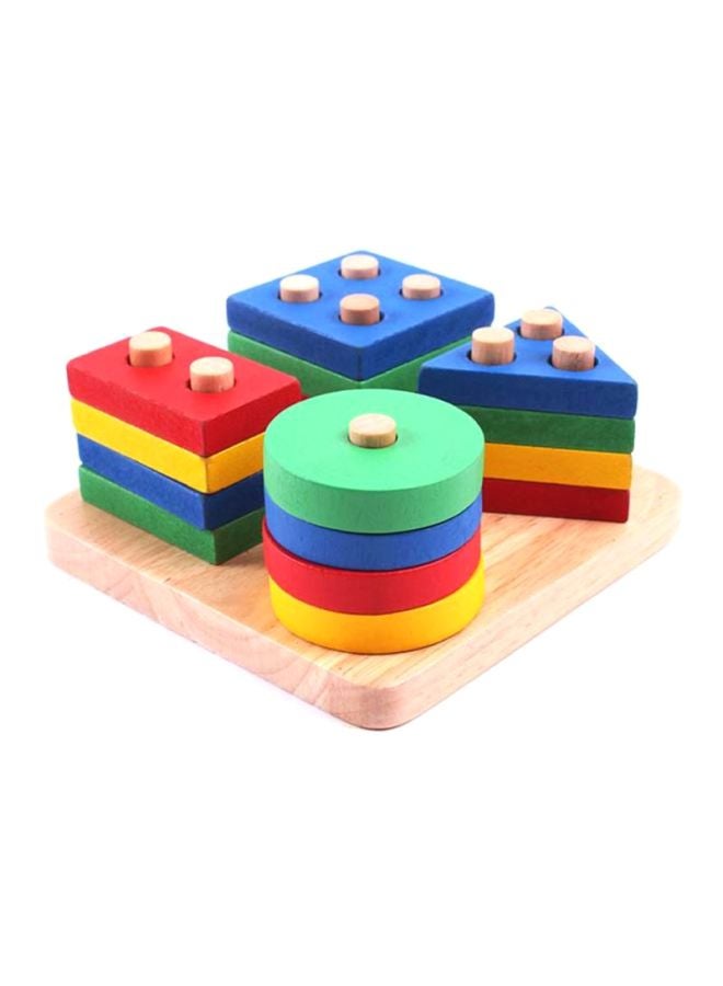 Sharpdo 3D Wooden Diy Puzzle 10 Centimeter 10cm