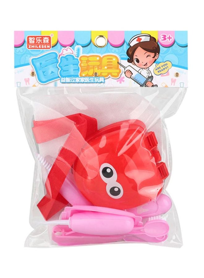 بيوينتي طقم لعبة أدوات طبيب الأسنان ملائمة لتقمص الأدوار مكون من 9 قطع - Image 1