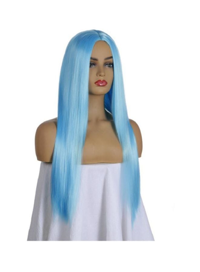 Cool Baby Anime Cosplay Long Straight Hair Party Wig 26x16x4.5cm - Image 2