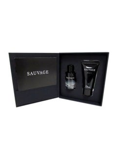 Dior Sauvage Gift Set EDT Mini 10, Shower Gel 20ml  - Image 2