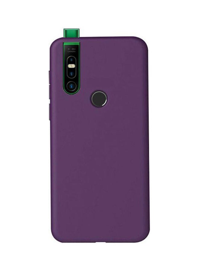 Infinix S5 Pro جراب ظهر سيليكون سائل _ جراب خلفي ناعم _