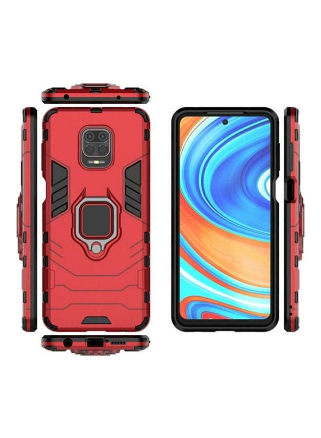 Iron Man Anti Protection back Cover For Redmi Note 9S Clear