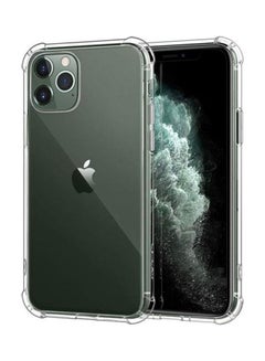 Compatible With iPhone 11 Pro Case, Reinforced Corner TPU Bumper Anti-Yellow Transparent Hard Panel Cover Fit Apple Iphone 11 Pro 5.8 Inch 2019 Crystal Clear