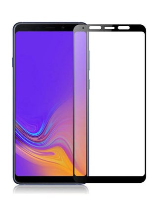 9D Tempered Glass For Samsung Galaxy A9 2018 Screen Protector Full Screen Coverage Hard Protection Clear/Black - v1613587375/N44545900A_1