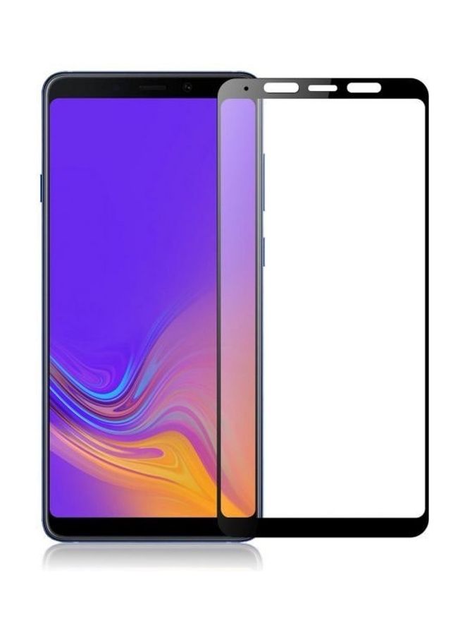 9D Tempered Glass For Samsung Galaxy A9 2018 Screen Protector Full Screen Coverage Hard Protection Clear/Black