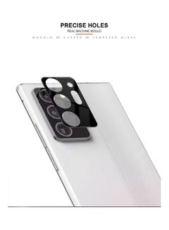 China Galaxy Note 20 Ultra Optik Lens Protector Clear/black  - Image 2