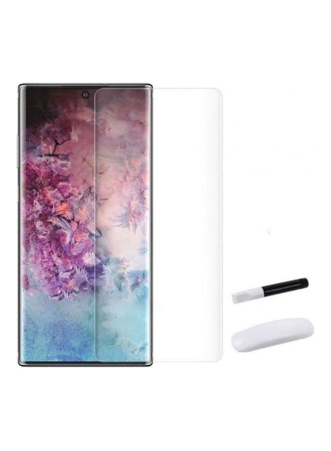 China Samsung Note 20 Ultra Nano Escrin Full Cover Fully Protects The Screen With Uv Light Transparent Clear - Image 2