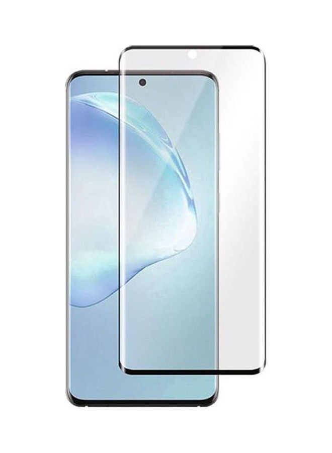 China Screen Protective Case Cover 9H Full Curve Anti Finger Print For Samsung S20 Plus Clear/Black